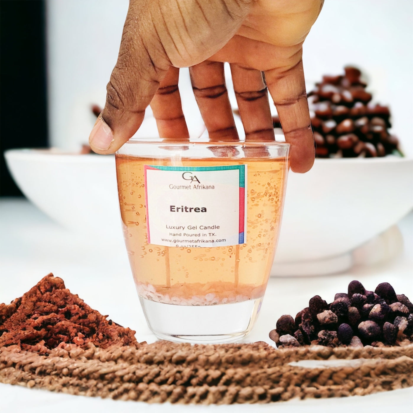 Luxury Gel Candle - Eritrea
