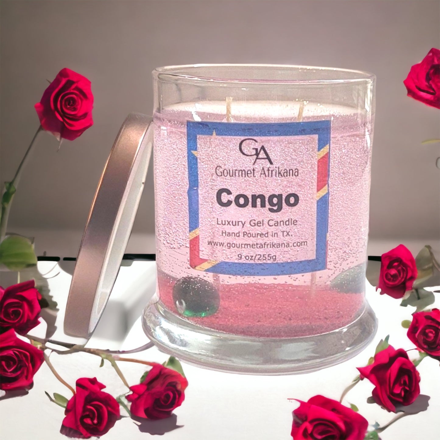 Congo Luxury Gel Candle