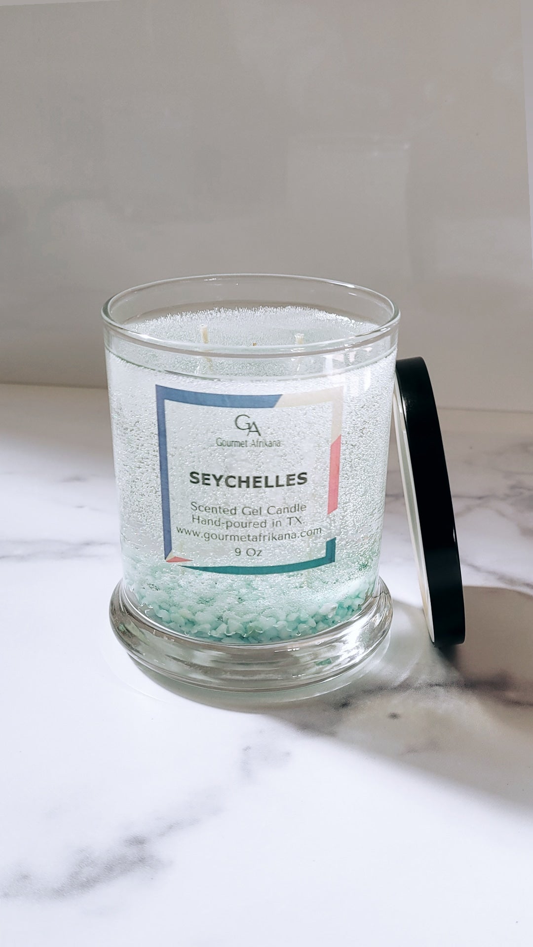 Seychelles Luxury Gel Candle