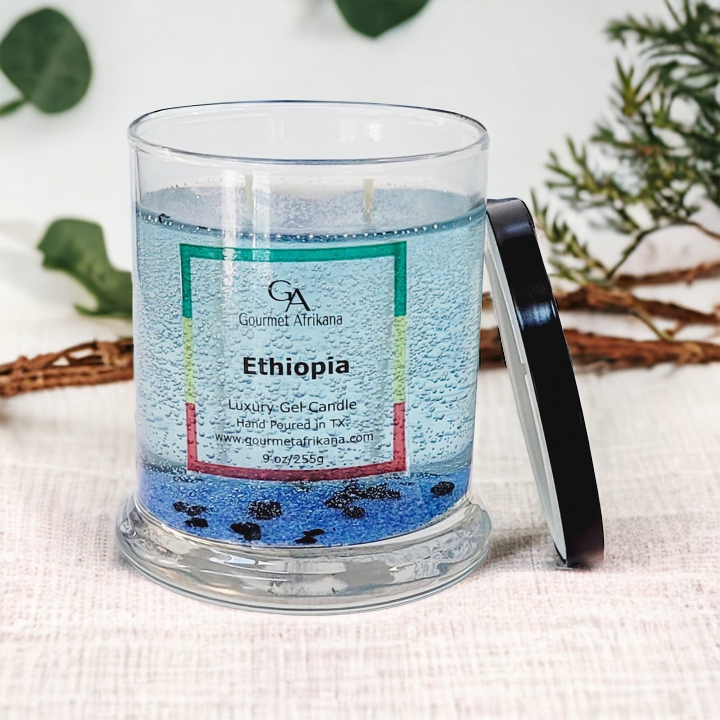 Ethiopia Luxury Gel Candle