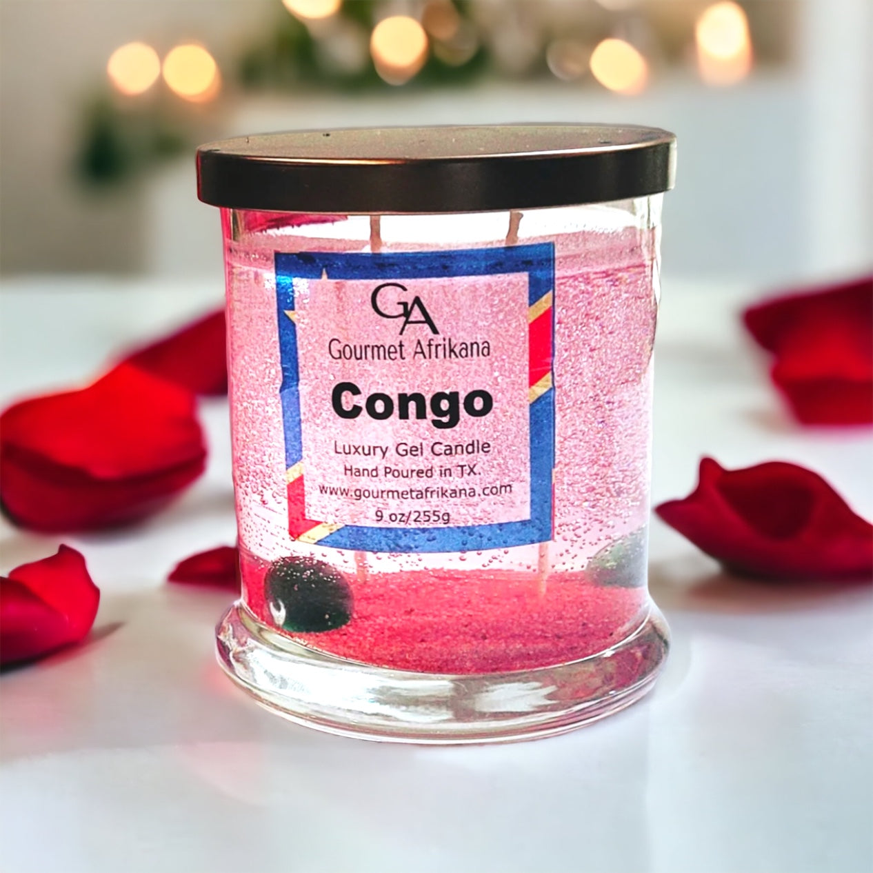 Congo Luxury Gel Candle