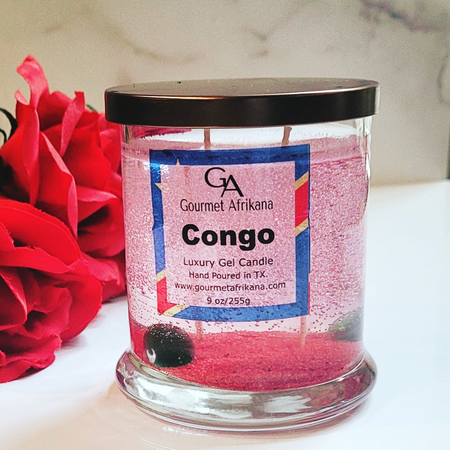 Congo Luxury Gel Candle