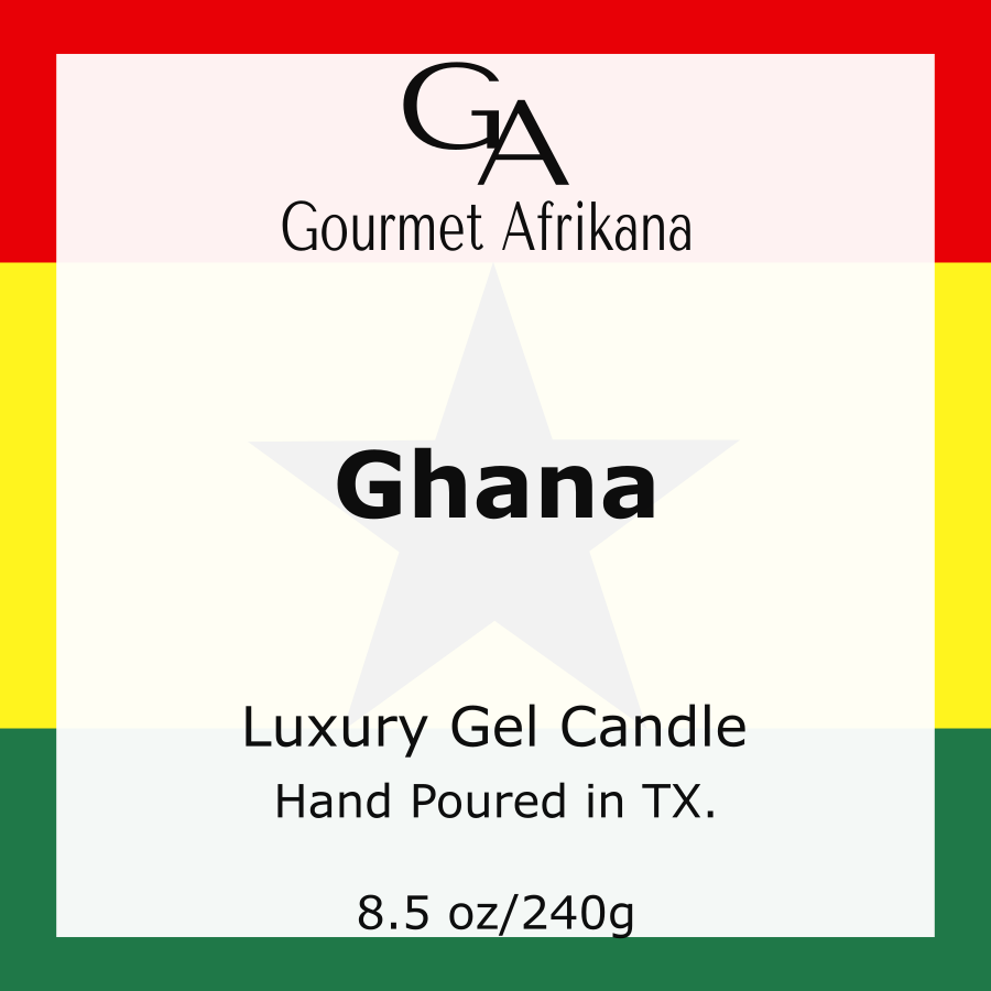 Ghana Luxury Gel Candle
